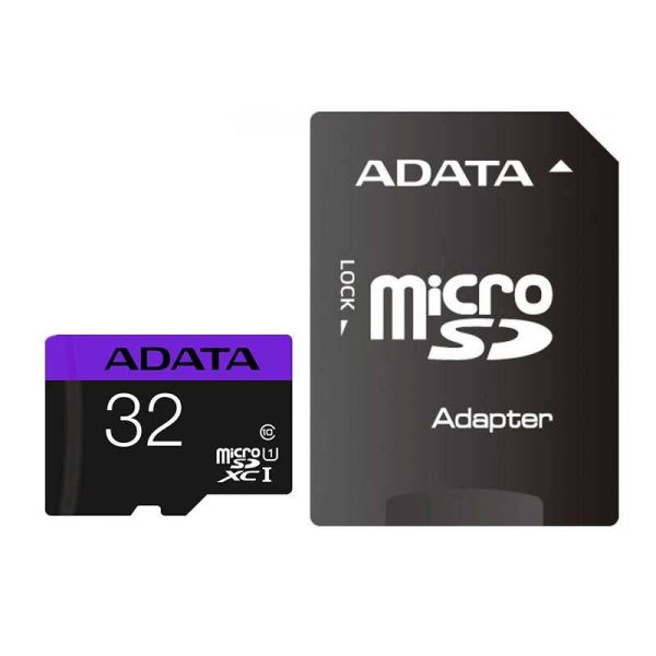 کارت حافظه microSDXC ای دیتا سرعت 80MBps ظرفیت 64 گیگابایت