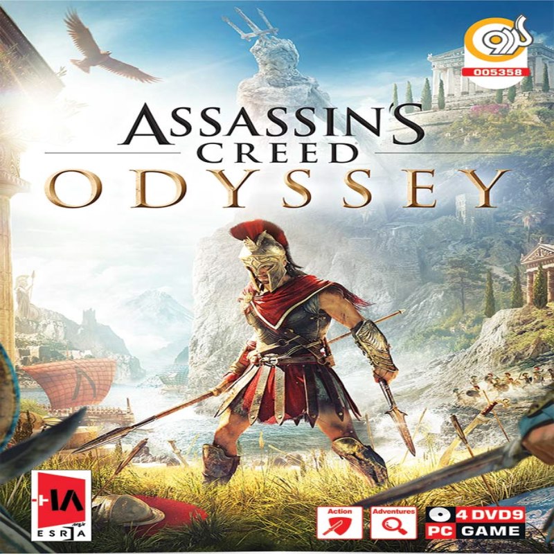 بازی Assassin’s Creed Odyssey PC 4DVD9 گردو