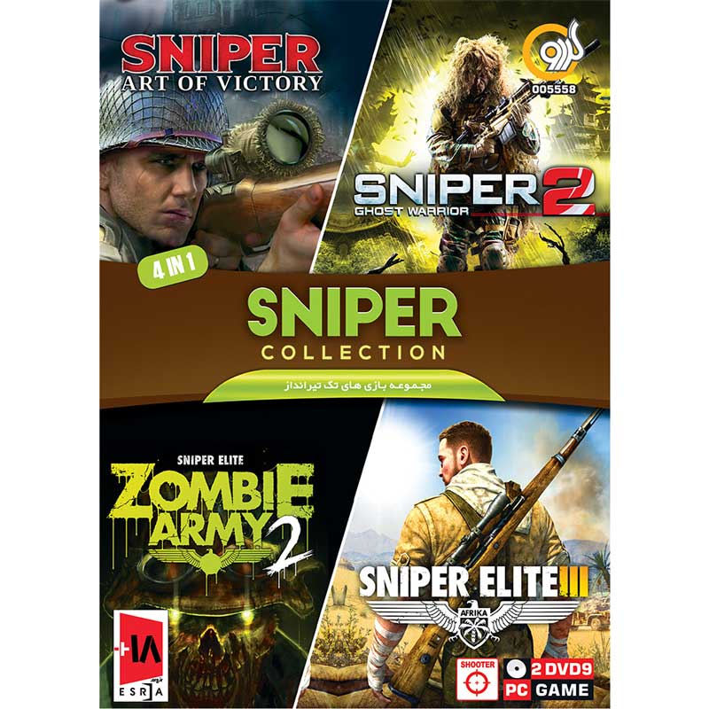 بازی Sniper Collection PC 2DVD9