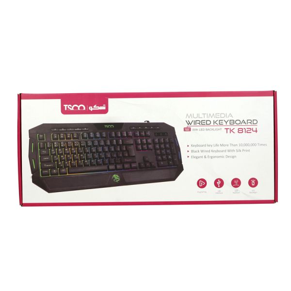 TSCO-TK-8124-Gaming-Keyboard