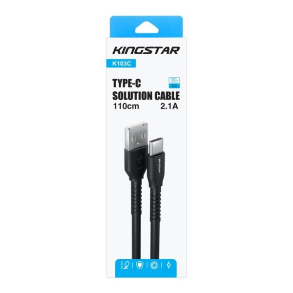 KingStar-K103C-2.1A-Type-C-1.1m-Data-Cable-2