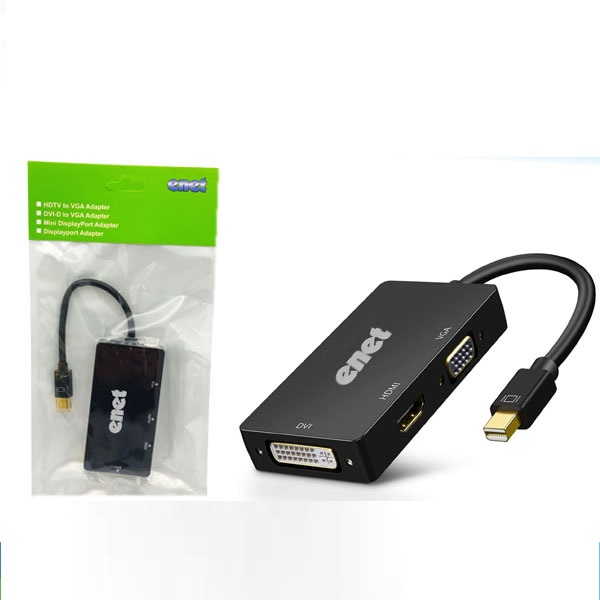 تبدیل miniDP به VGA+HDMI+DVI ای نت