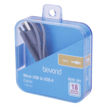 کابل میکرو یو اس بی بیاند Beyond BUM-301 2.1A 1m