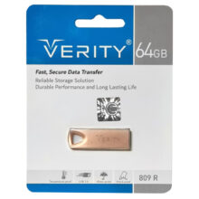 فلش 64 گیگ وریتی VERITY V809 USB3.0 رزگلد