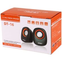 اسپیکر دوتیکه لپ تاپی دی نت مدل D-NET DT-16