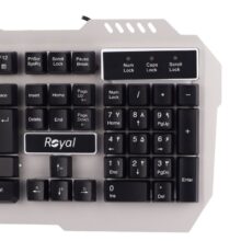 کیبورد باسیم گیمینگ رویال ROYAL RKG-615