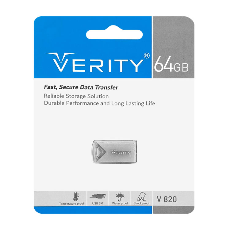 فلش 64 گیگ وریتی Verity V820 USB3.0