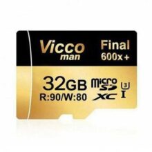 رم میکرو 32 گیگ ویکومن Vicco Final U3 A1 90MB/s