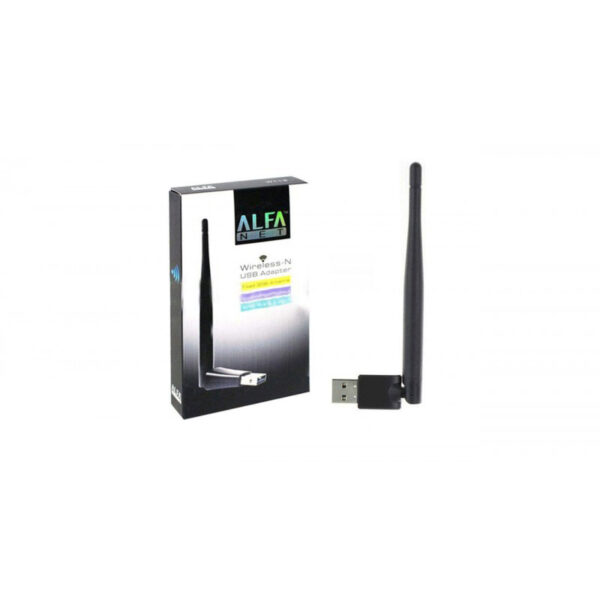 دانگل شبکه USB آنتن دار آلفا ALFA W113